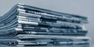 image of stack of newspapers